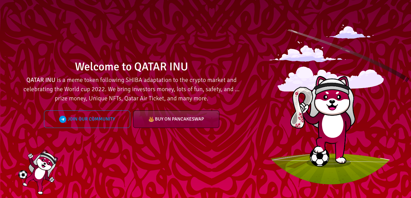 معرفی ارز قطر اینو (Qatar Inu)  | میم کوین جام جهانی قطر